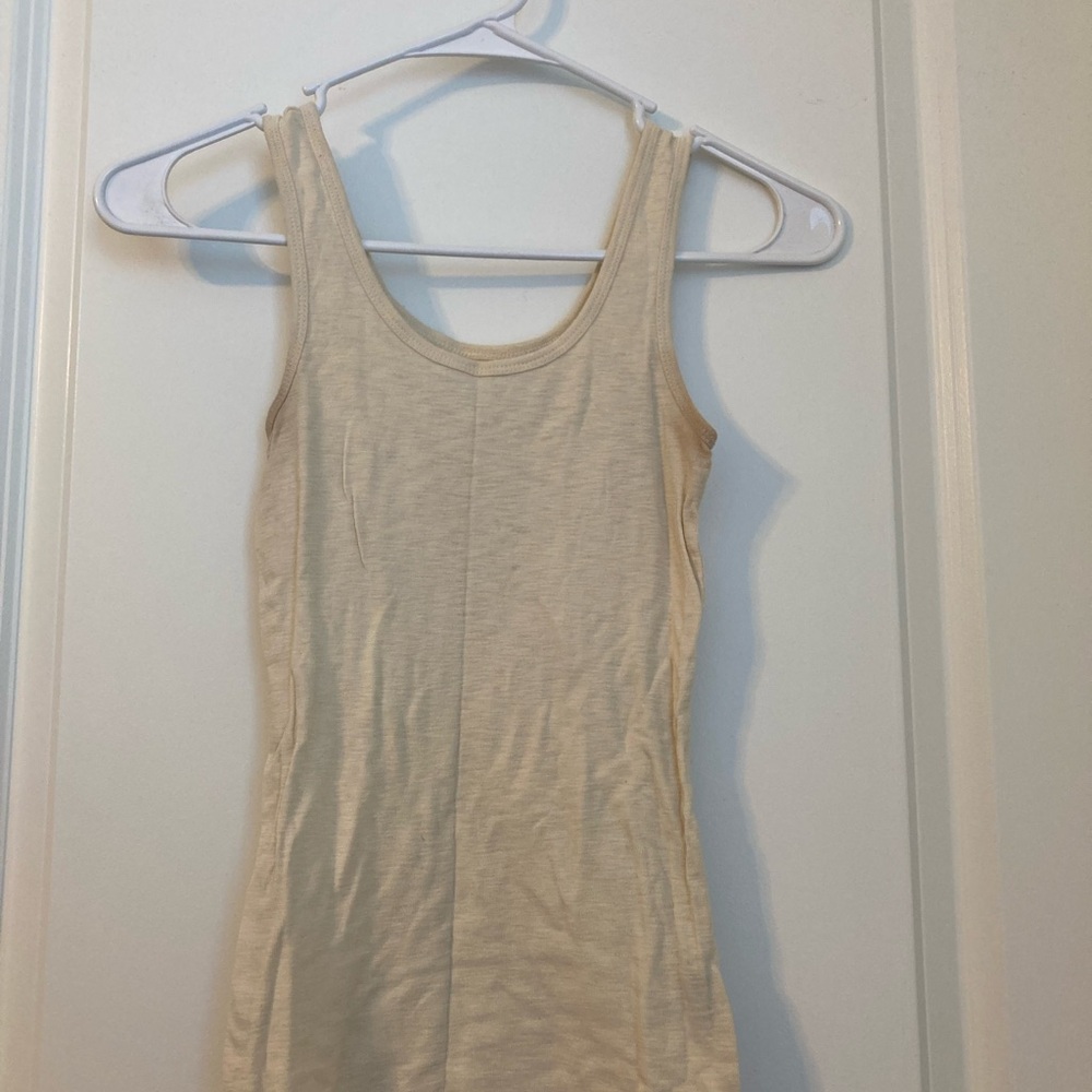 Women's Cream Tank Top